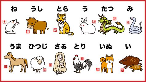 12種|干支（十二支）の順番と由来は？各動物の意味・特徴を徹底解説。